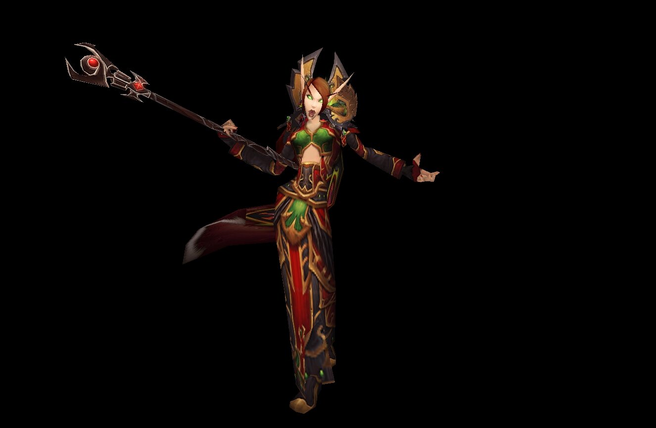 blood elf model